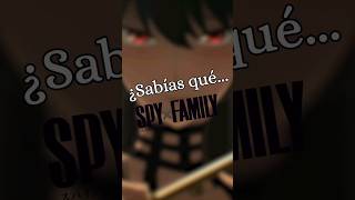 SPY x FAMILY Curiosidades 6