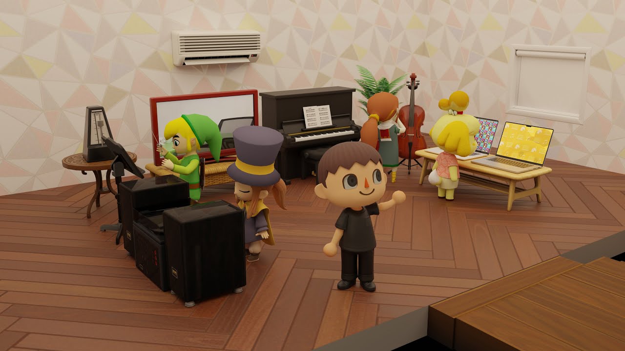 squid game (Splatoon) season 3 salmon running + waking up the winds with a stick in hd