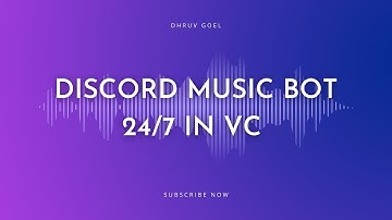 How To Make A Music Bot 24/7 In Vc With Music Commands | 24/7 | Replit | No Coding