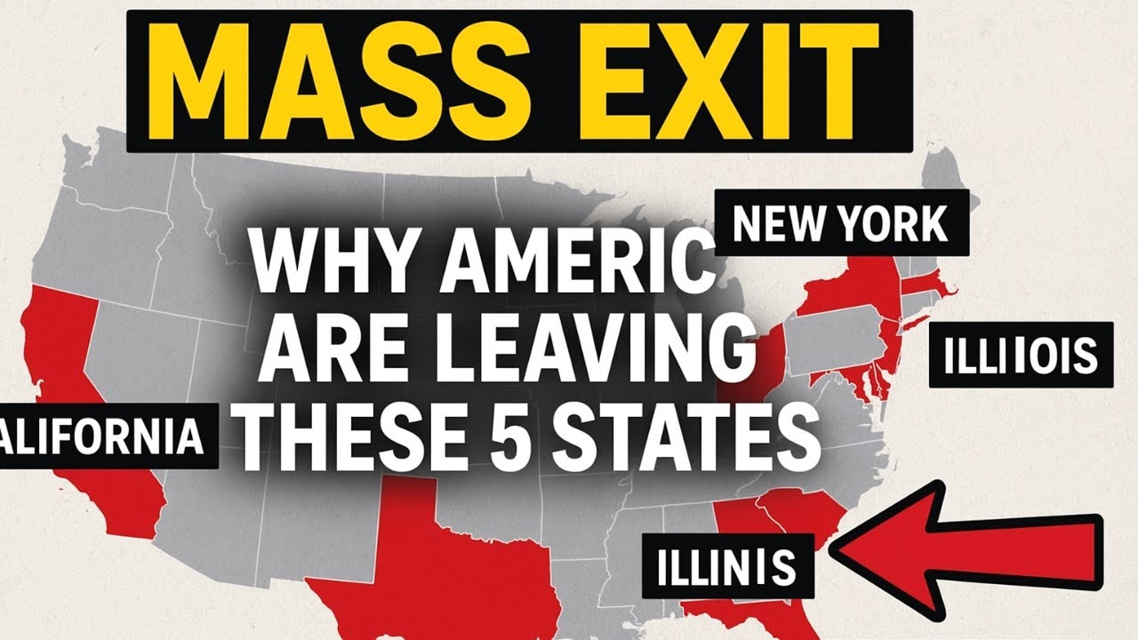 “Why Americans Are Leaving These 5 States in 2025 | Mass Migration ...