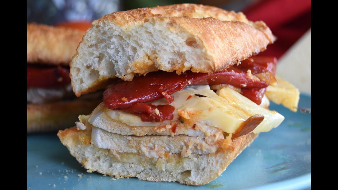 👌 Bocadillo de lomo queso y pimientos MUY FÁCIL Y BUENÍSIMO !!  Capítulo 3