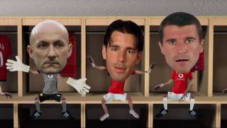 David Beckham VS. Alex Ferguson Manchester United - Funny animation