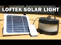 Loftek Solar Pendant Light
