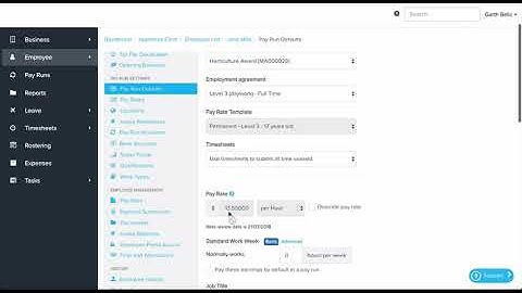 Automating Award Interpretation