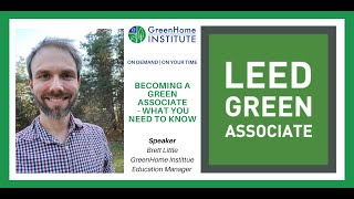 Becoming a Green Associate - What you need to know