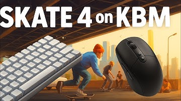 How To Use Keyboard and Mouse on Skate4 (Skate.)