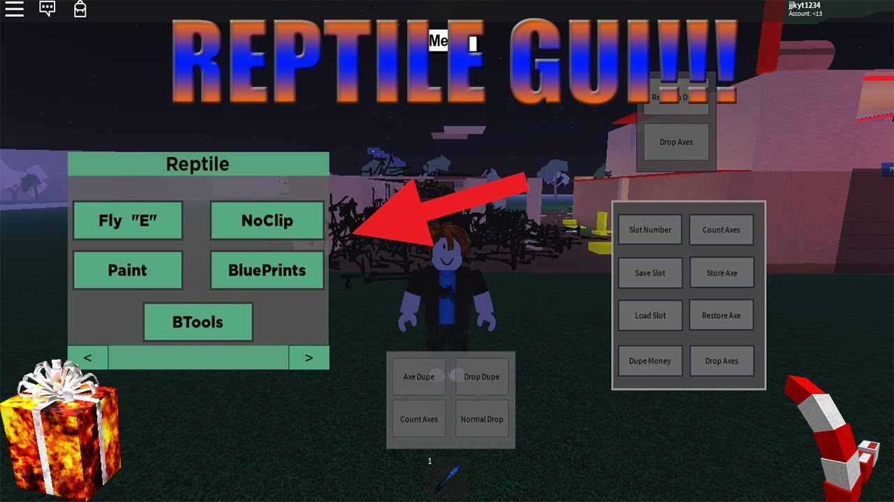 New Op Reptile Gui Out Now For Lumber Tycoon 2 With Dupe Btools