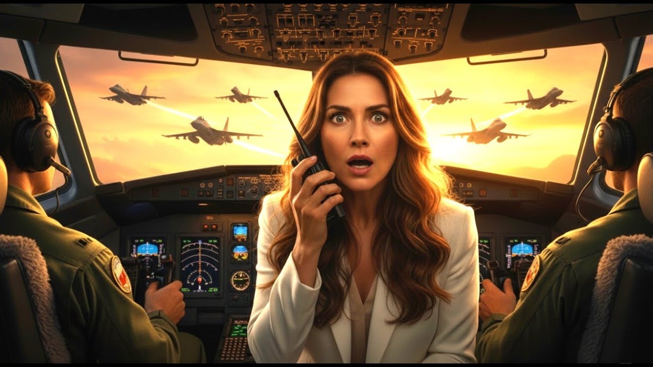 „Usłyszeli jej sygnał wywoławczy, myśliwce F-22 zamarły—a potem uratowała samolot od pewnej śmierci”