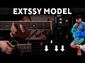Extssy Model - Junior H GUITARRA Tutorial | Acordes