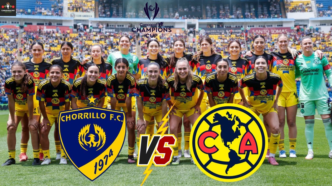 CHORRILLO FC (PANAMÁ) VS AMÉRICA FEMENIL (MEX) - JORNADA 2 CONCACAF W ...