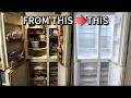 Deep Cleaning a Refrigerator That Was Completely Neglected (ASMR)