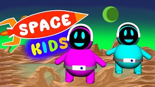 Space Kids TV - Dance Party in Outer Space! - Fun Dance Video with music and animation!