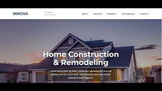 FREE HOME CONSTRUCTION WEBSITE IN HTML CSS JAVASCRIPT