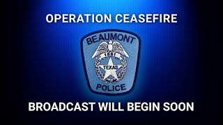 Operation Ceasefire Press Conference
