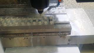 Old haas vf0 and Ok-vise fixture