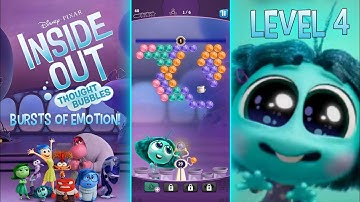 Inside Out Thought Bubbles (Bursts of Emotion!) | Level 4 (Envy)  | Full Gameplay Walkthrough