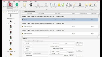One Click Buttons to Search Forms in TraCS