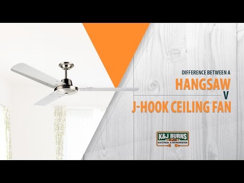 The Difference Between J Hook And Hangshaw Ceiling Fan Youtube