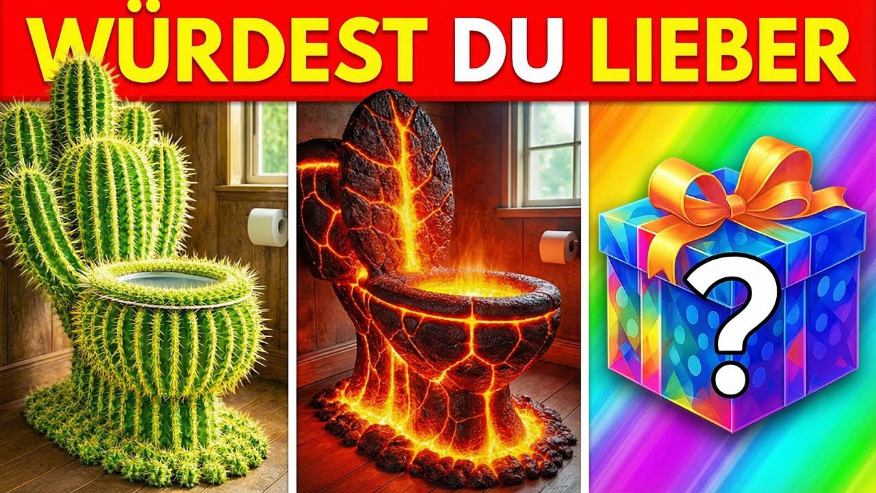 Würdest du Lieber | MYSTERY Geschenk-Edition 🎁😲 Die schwierigsten Entscheidungen überhaupt!
