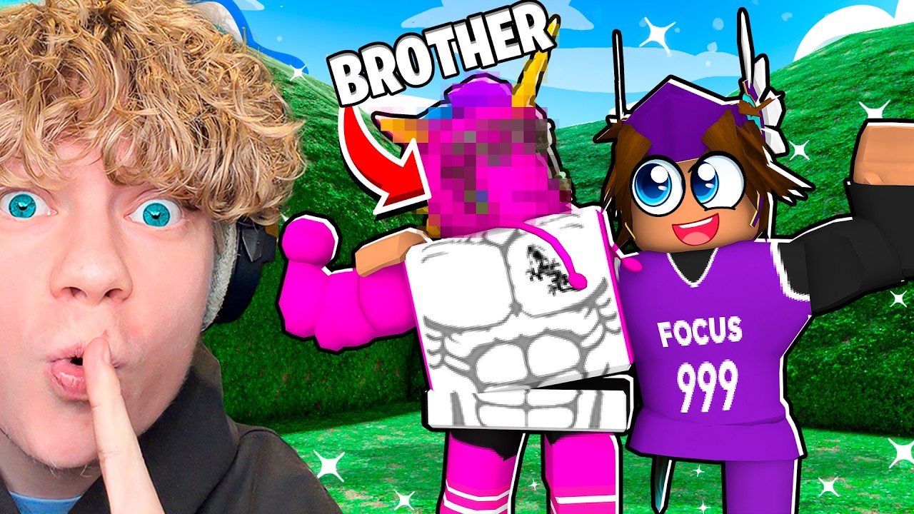 I PLAYED MM2 WITH MY BROTHER.. (so funny)