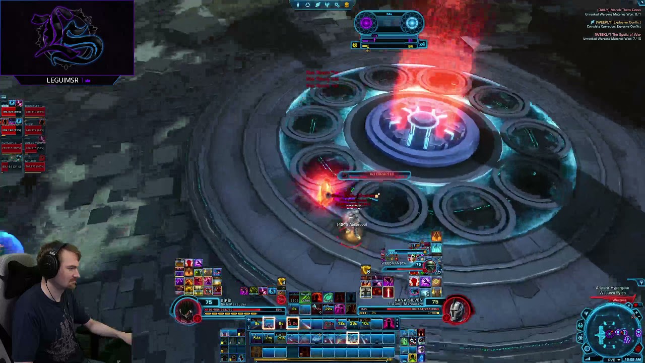 SWTOR PvP 6.3: When the Enemy is all Stealth - Fury Marauder