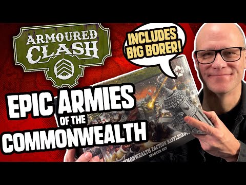 ARMOURED CLASH: Commonwealth Battlegroup - the Biggest Resin Model Yet!