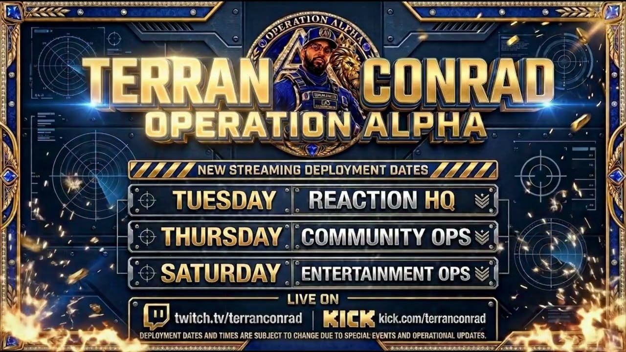 ⚔️ OPERATION ALPHA: LOCK IN NOW!🚨 Follow @TerranConrad on BOTH platforms. Secure your spot.