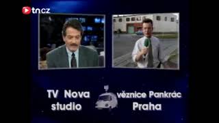Televizní noviny z případu útěku vraha Winkelbauera (dnes Ladislava Nováka) - 1995