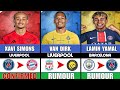 TRANSFERS NEWS_CONFIRMED AND RUMOURS_TRANSFER WINDOW_20Th_April_van dirk_xavi simons_yamal