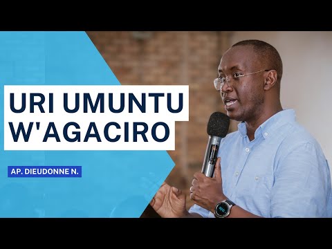 UR'UMUNTU W'AGACIRO / Dieudonné Nahimana