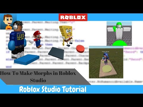 How To Make Morphs In Roblox Youtube - 