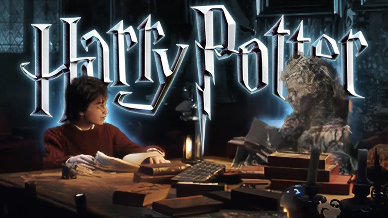 Gryffindor Tower 🦁 Hogwarts Rain & Thunder ◈ Reading Tom Riddle's Diary ◈ Harry Potter ASMR Ambience