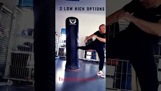 low kick options#lowkick#kickboxing#kickboxer#kickboxingcombination#savate#karate#karatedo#contact