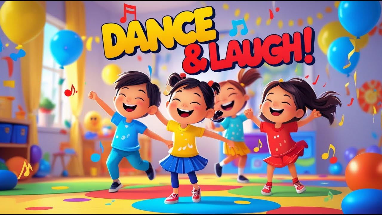 Move and Laugh! 🎉 Fun Dance Song for Kids | Sing, Jump & Giggle! - YouTube