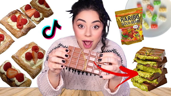 جربت حيل تيك توك للأكل 😱 عملت شوكولا دبي بالبيت 🍫