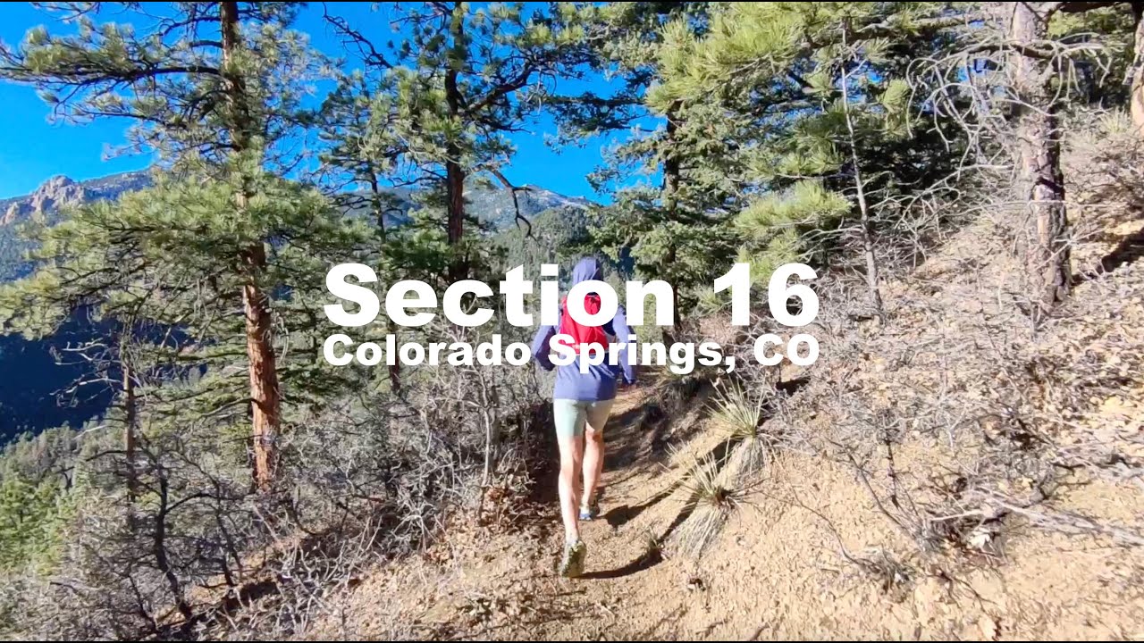 Section 16 in Colorado Springs in the Winter - YouTube