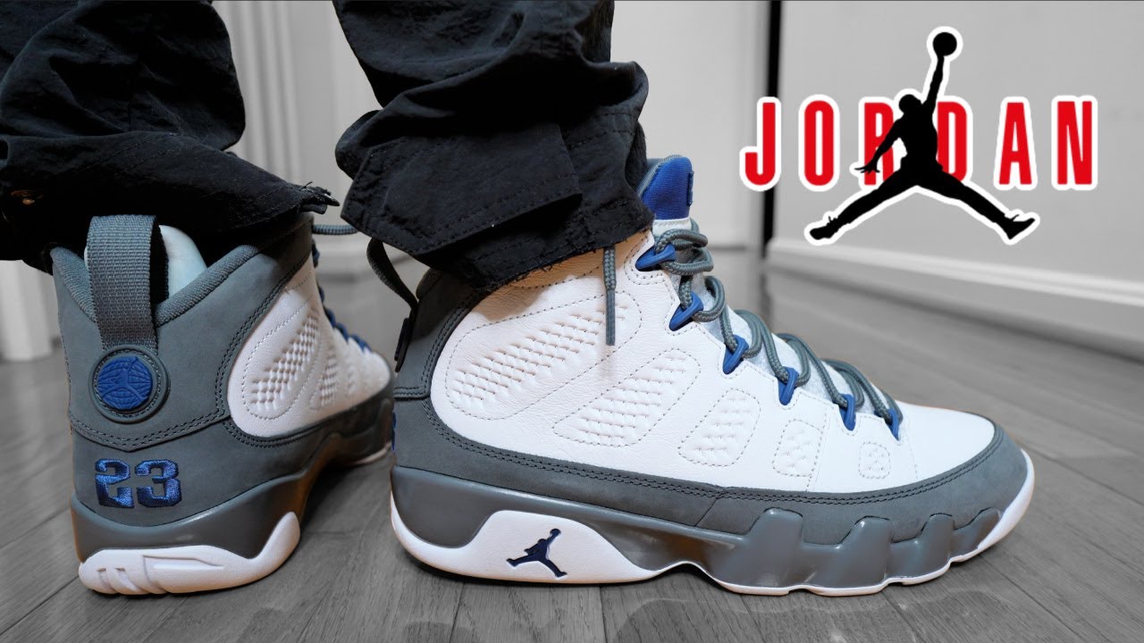 JORDAN 9 FLINT REVIEW & ON FEET - YouTube