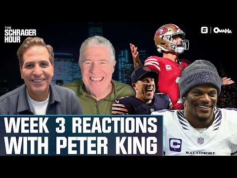 Week 3 Reactions + NFL’s Best Stories with Peter King | Schrager Hour