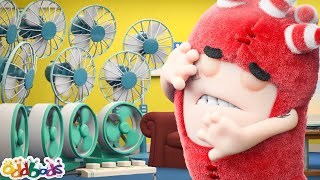 Hot Air | Oddbods - Food Adventures | Cartoons for Kids