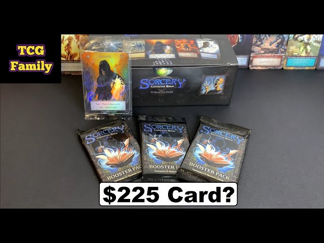 $225 Card?? Sorcery TCG: Box Topper + Last 3 Kickstarter Packs! - YouTube $225 Card?? Sorcery TCG: Box Topper + Last 3 Kickstarter Packs! - YouTube