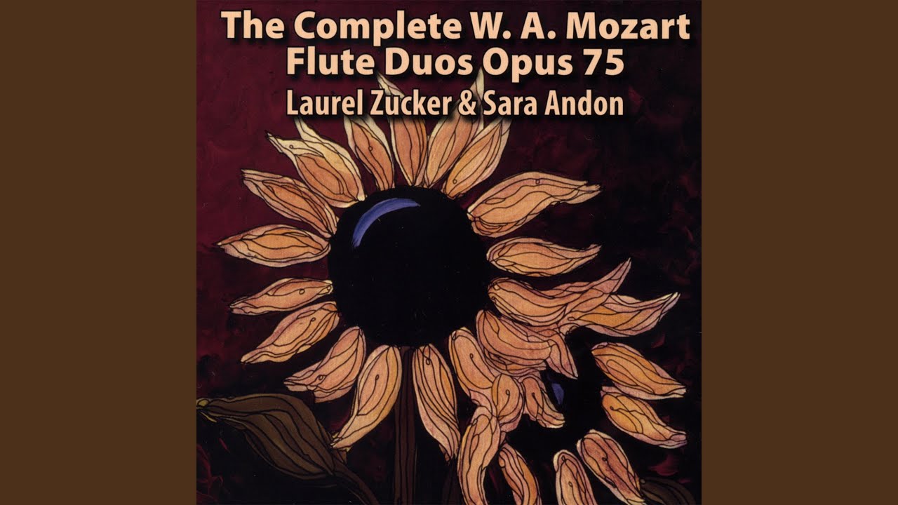 Mozart Flute Duo No. 1-allegro Maestoso