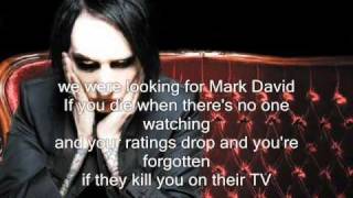 Marilyn Manson Lamb of God lyrics chords