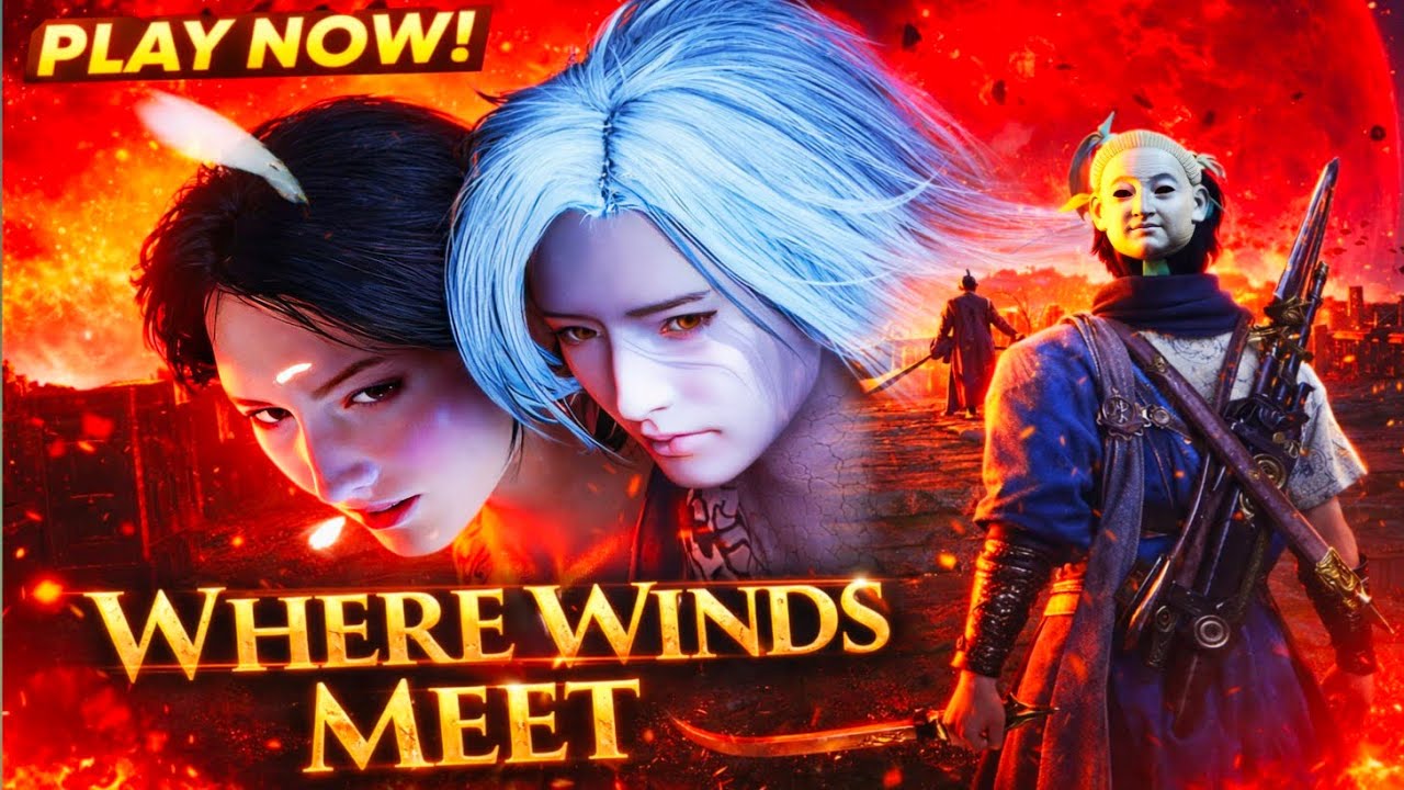 WHERE WINDS MEET | New Chinese RPG Game | 4k Best Graphics & Sword Fight !! 