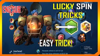 LUCKY SPIN TRICKS (JAWHEAD) HERO | MLBB