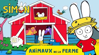 Simon et les ANIMAUX de la FERME | Simon | Apprends et amuse-toi | Dessin animé pour enfants