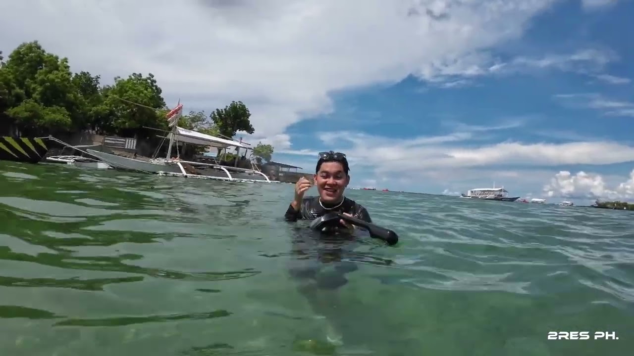 Hidden beach in buyong maribago lapu lapu city MAYO BEACH  ang linaw dagat😍😍