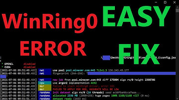 RAPTOREUM Mining Admin/MSR Error FIX: failed to start WinRing0 Driver 183/1062 | FAILED TO APPLY MSR