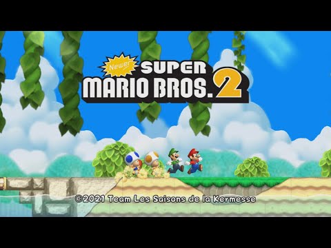 Newer Super Mario Bros 2 100% Complete Walkthrough