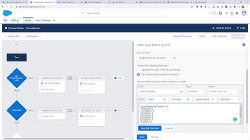 Salesforce - Set the Next Call Date with Process Builder