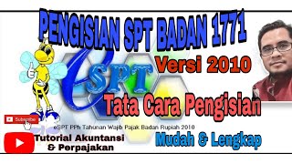 CARA MUDAH PENGISIAN e-SPT BADAN 1771